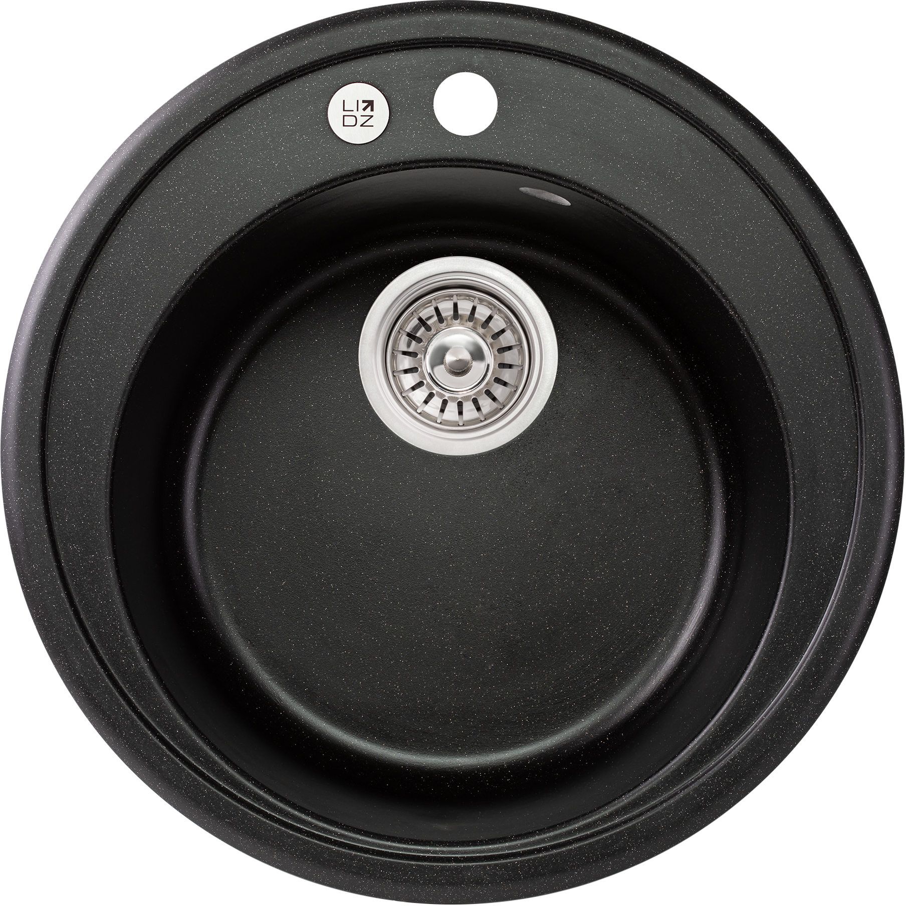 

Кухонная мойка гранитная LIDZ D505/220 BLM-14 (LIDZBLM14D510200) Черная