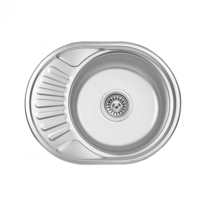 

Кухонная мойка Lidz 57х45 Decor 0,6 мм (LIDZ574506DEC)