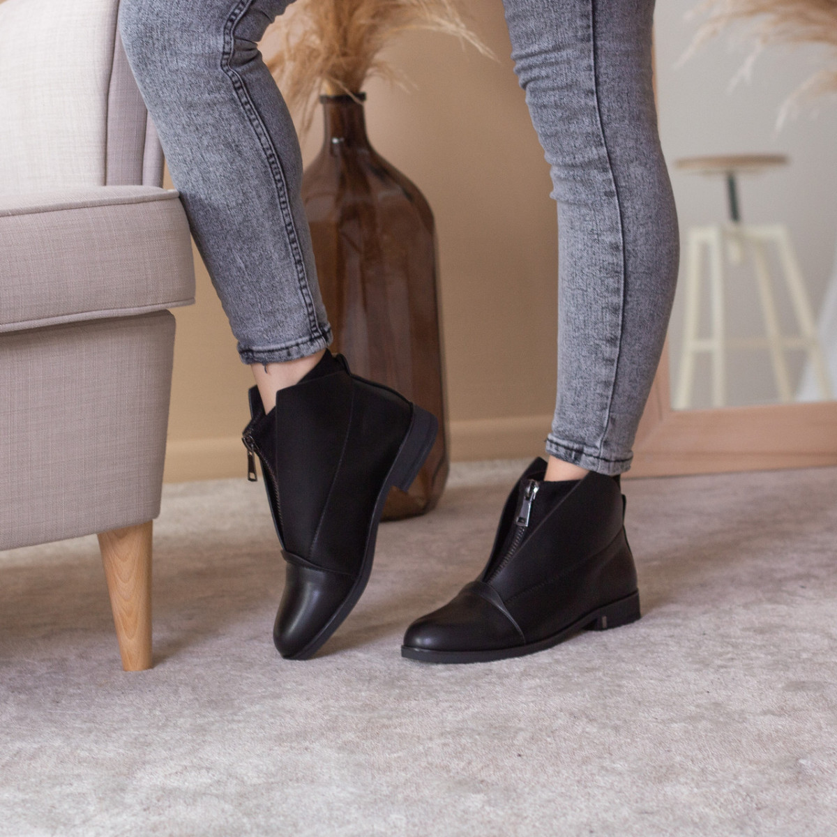 

Ботинки женские Fashion Fatty 2481 41 размер 26 см Черный