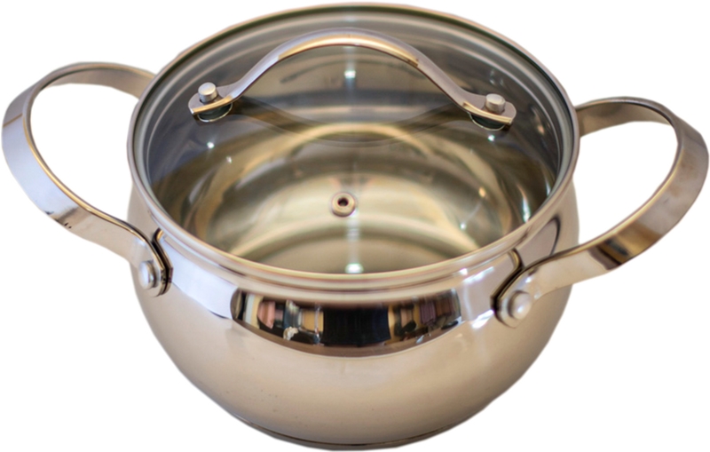 

Кастрюля Krauzer Palladium сферическая 6 л 24 см Металлик (78323-6)