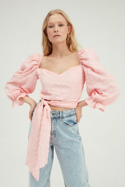 

Блузка QUZU  Рожевий 21Y22675-065, Блузка QUZU M Рожевий 21Y22675-065-m