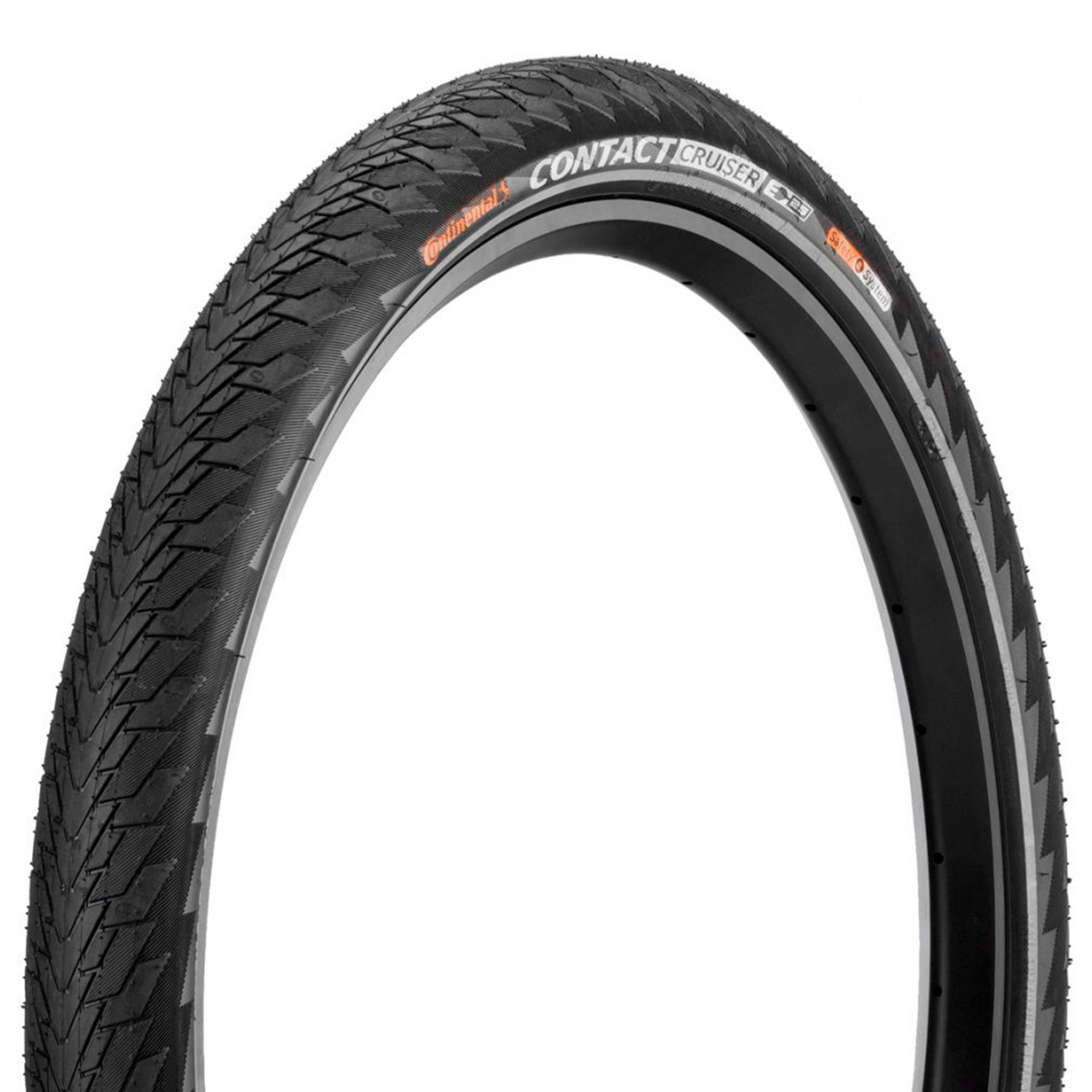 

Покрышка Continental Contact Cruiser, 28 x 2.00, 50-622, Wire, SafetySystem Breaker, 960 г, черная, не складная, светоотражающая (101515)