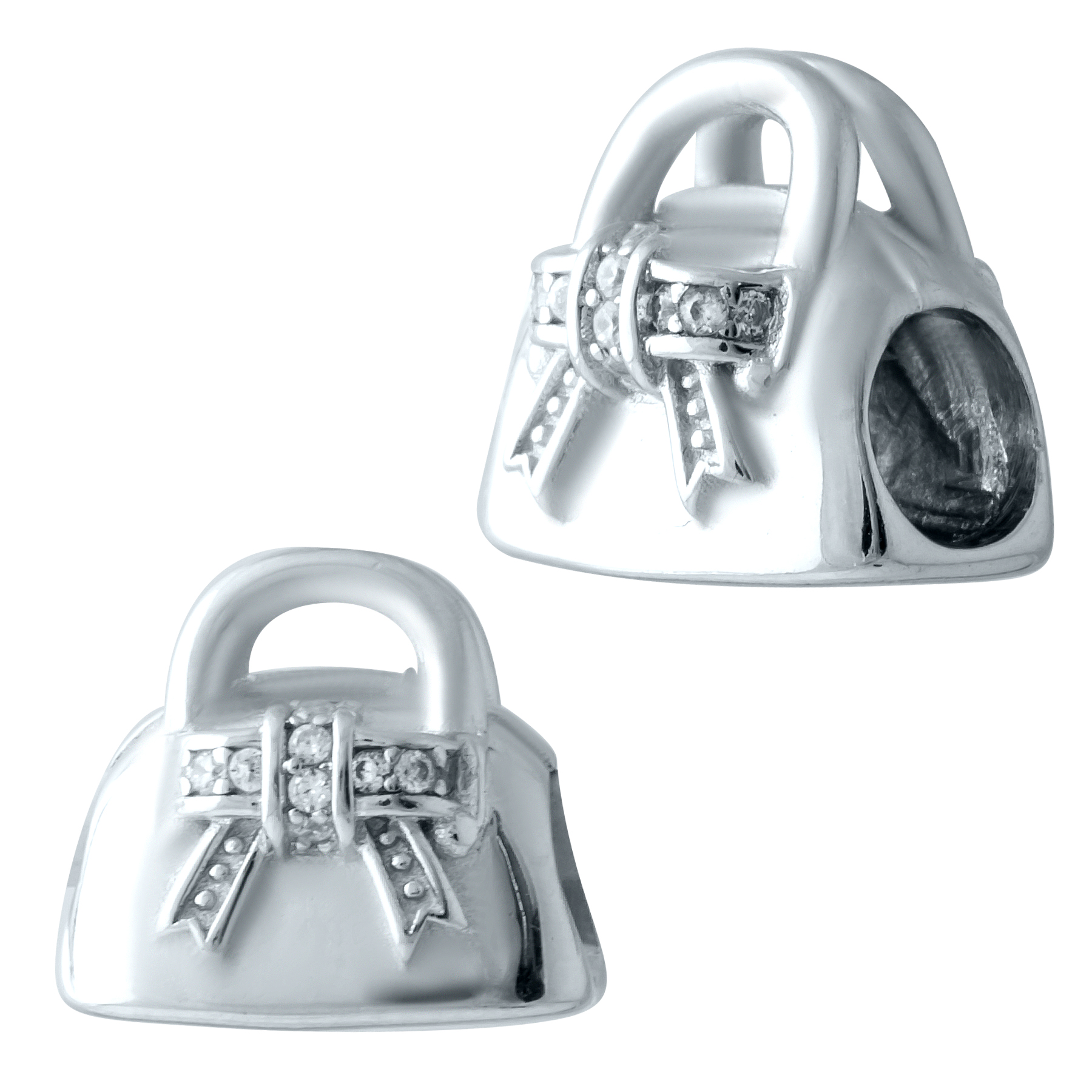 

Серебряный шарм SilverLine с фианитами