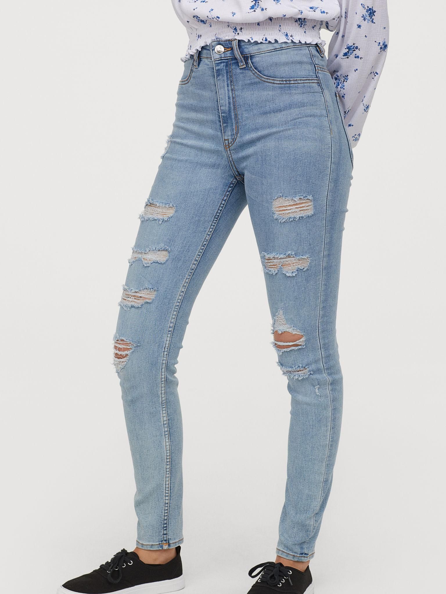 

Джинсы H&M 6213819-ACUP 42 Голубые