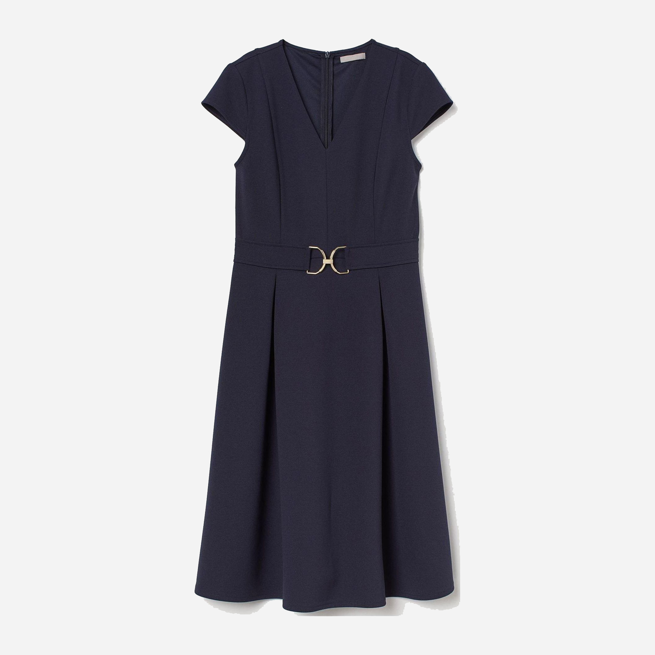 

Платье H&M 8591211-AAQJ XL Темно-синее