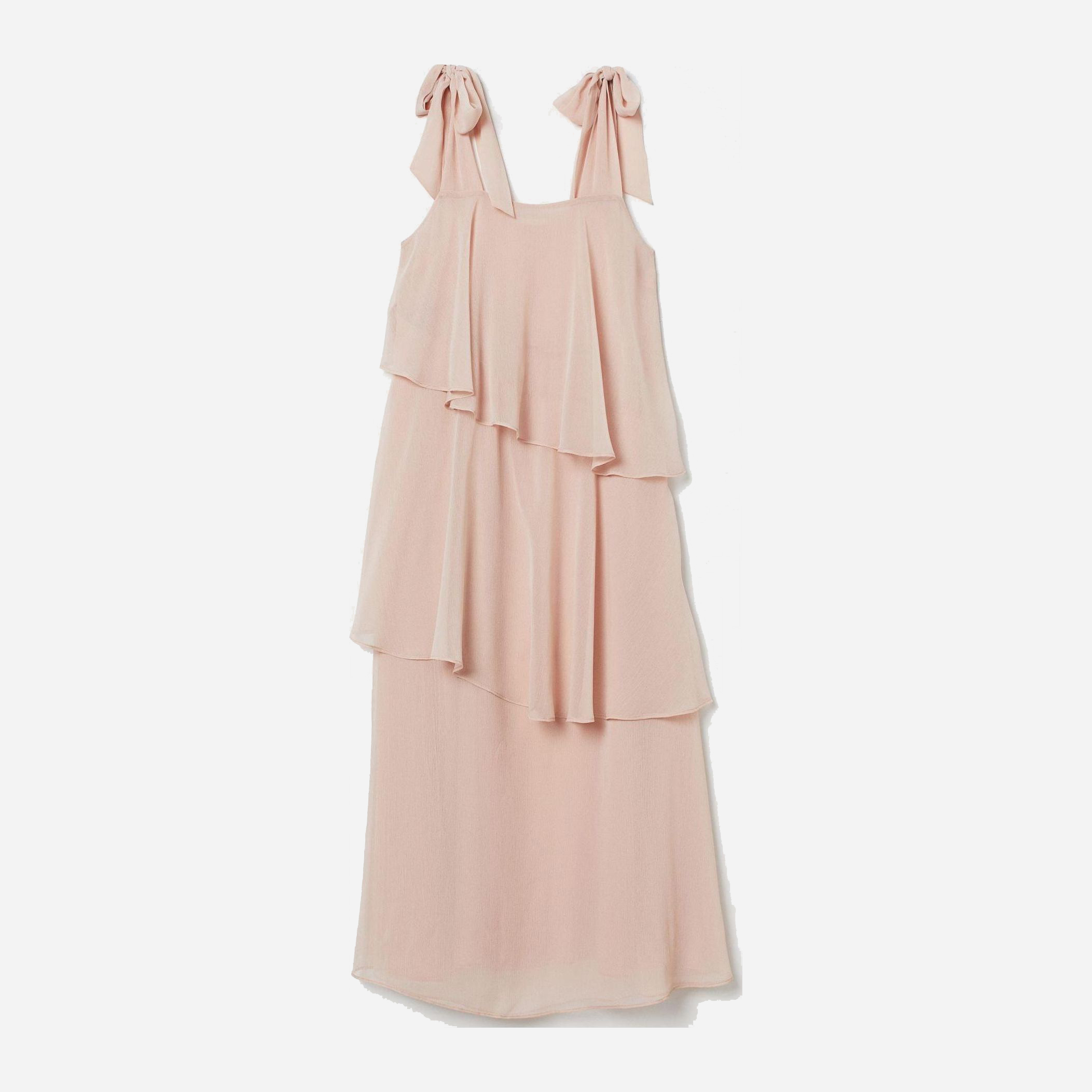 

Платье H&M 7678209-ACUH 44 Бледно-розовое