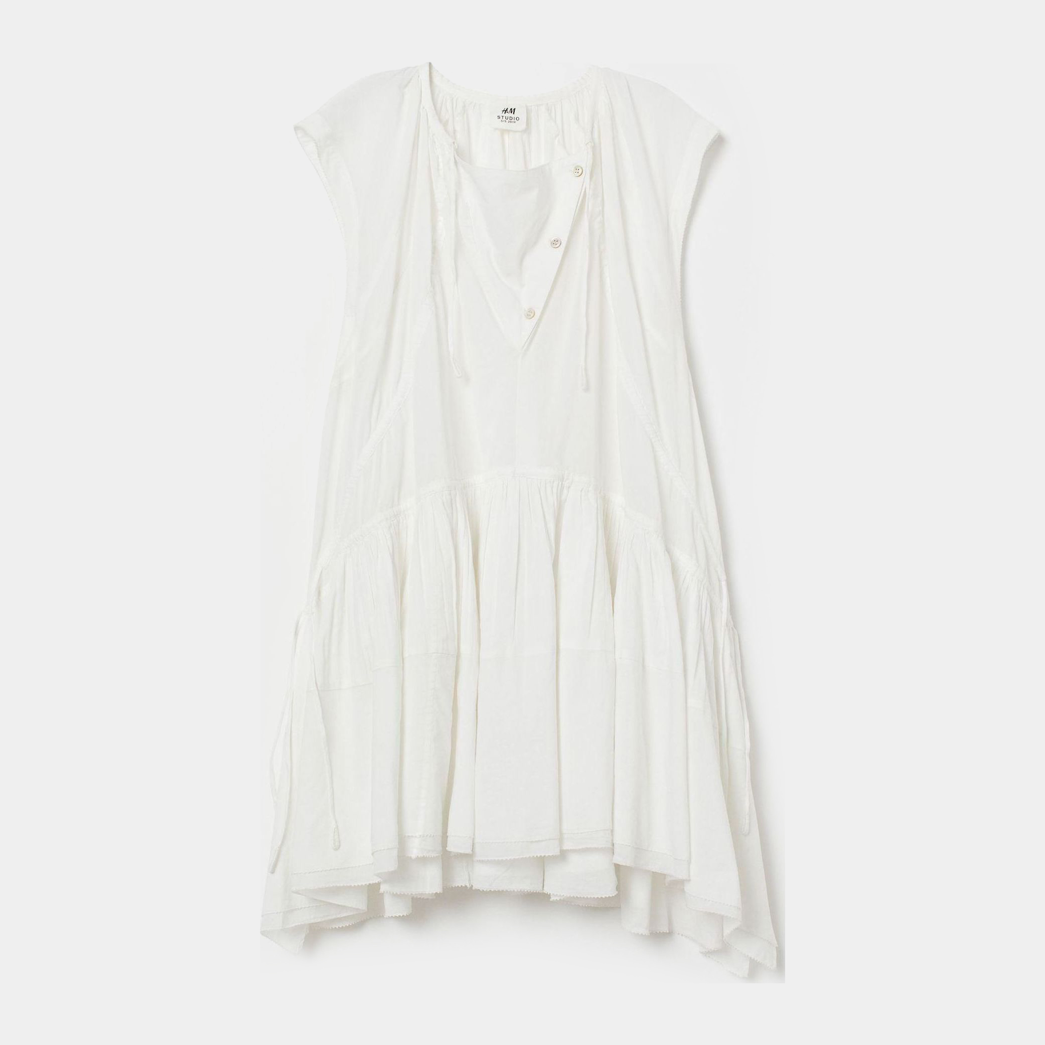 

Платье H&M 7385569-ACTS 38 Белое