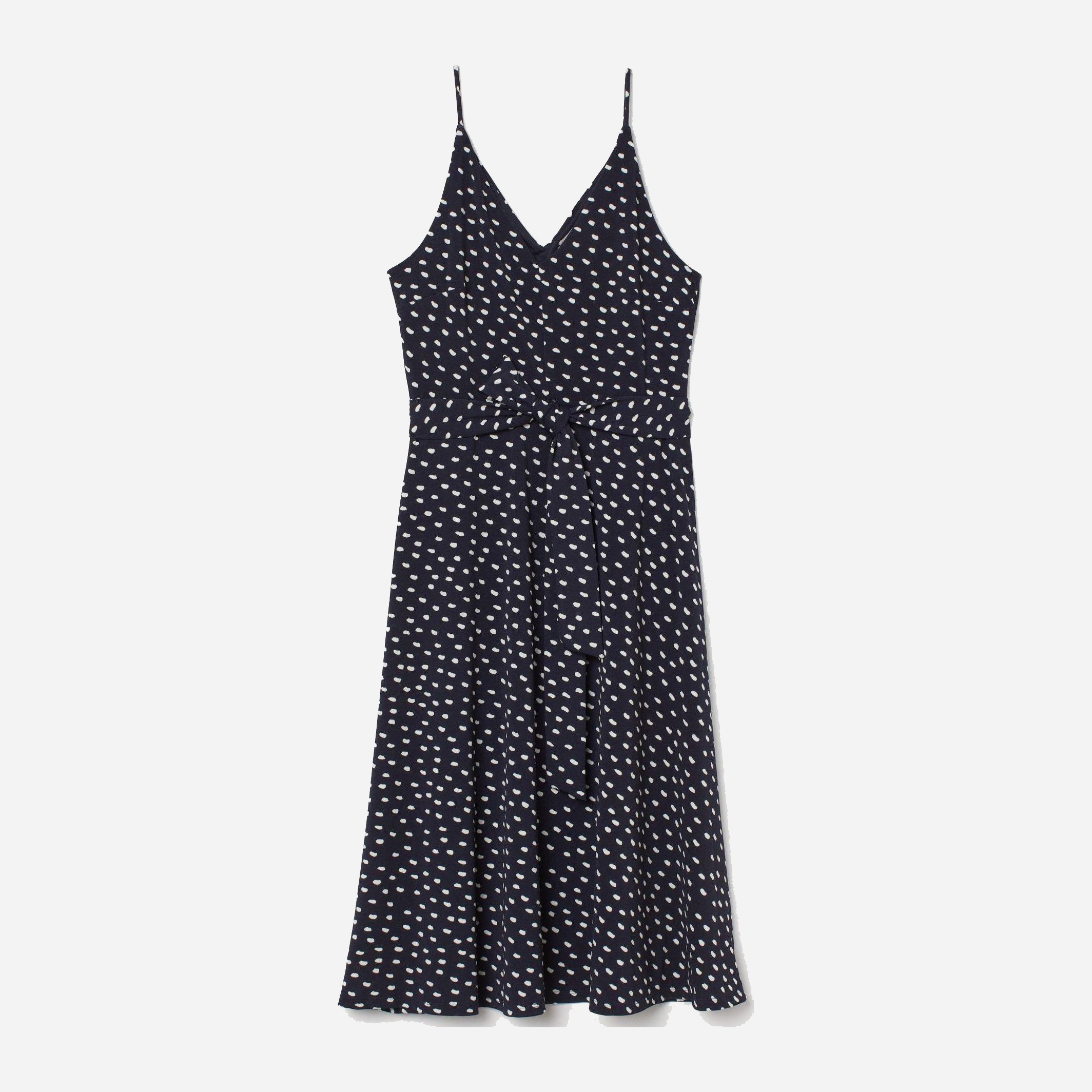 

Сарафан H&M 7398191-AAOD XS Темно-синий с белым