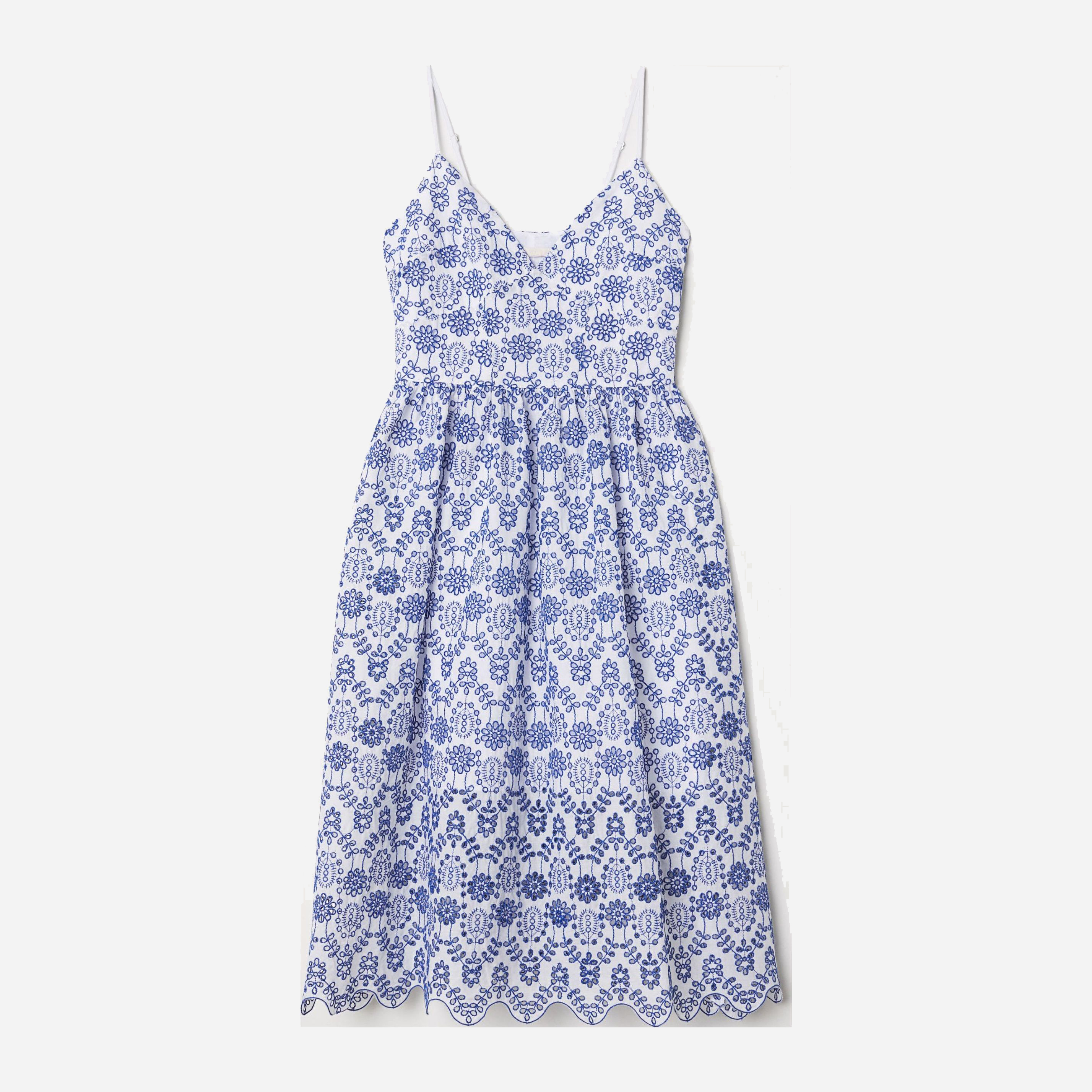 

Сарафан H&M 6867128-ABAL 34 Белый с синим