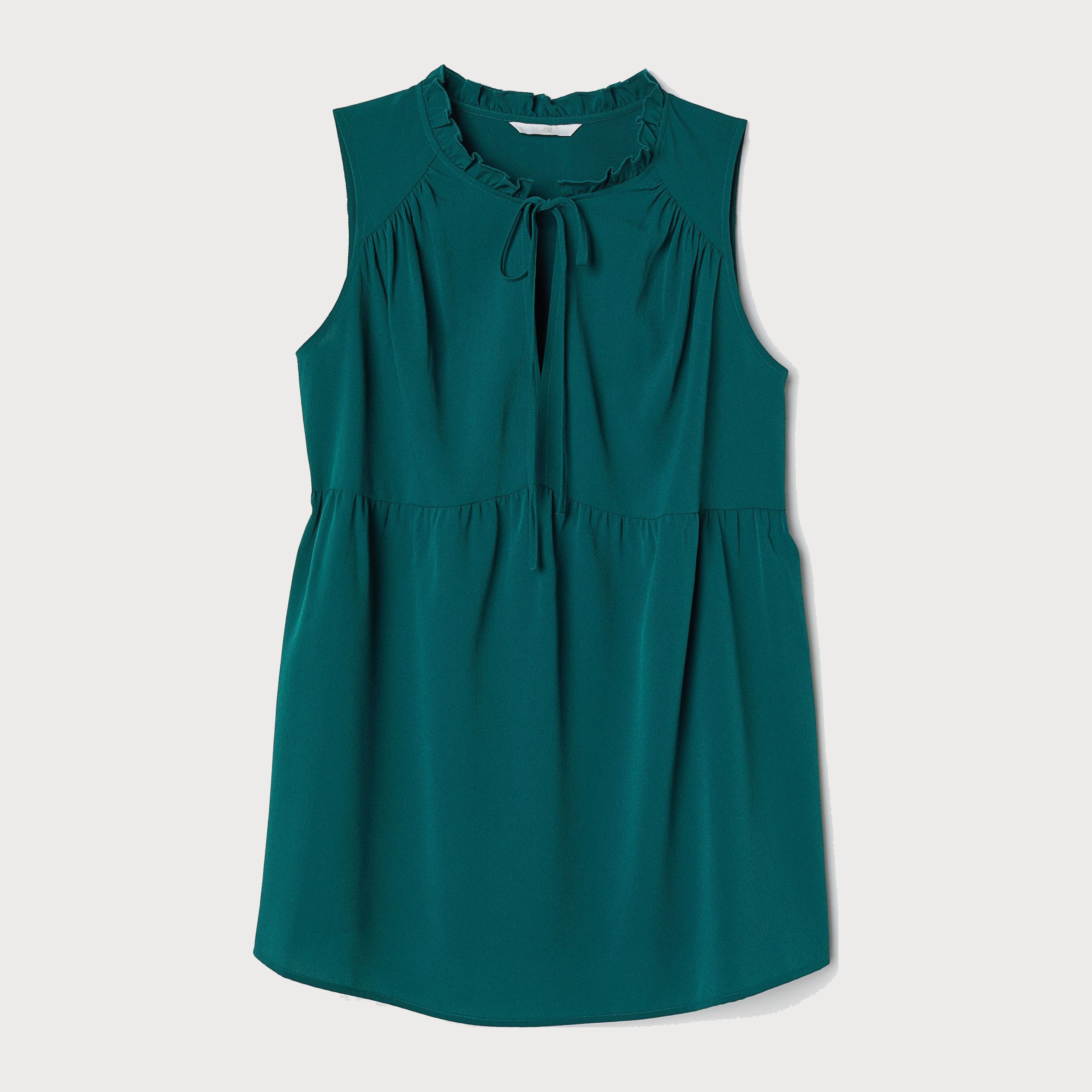 

Блузка H&M 6646698-ACTU S Бирюзовая