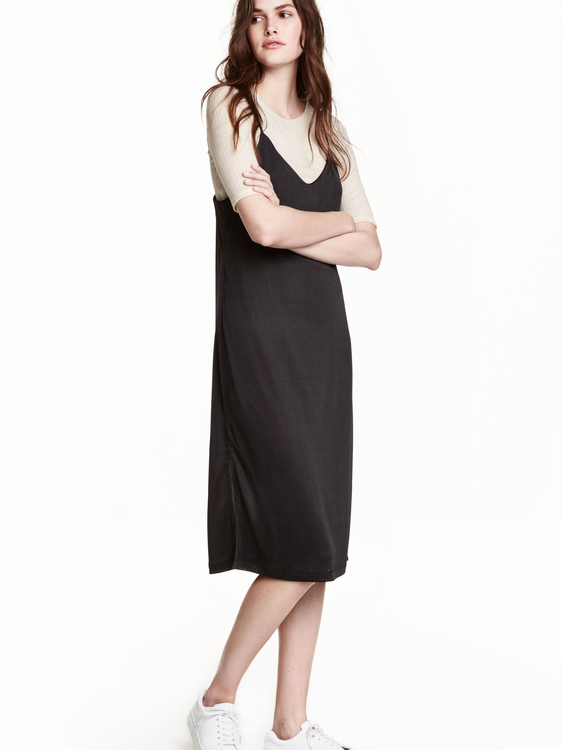 

Сарафан H&M 4008944-AAAD M Черный