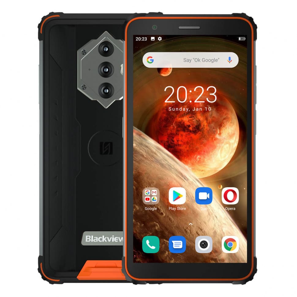 

Мобильный телефон Blackview BV6600 4/64GB Orange