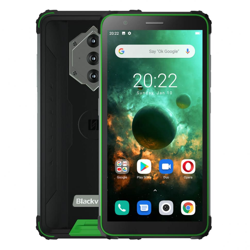 

Мобильный телефон Blackview BV6600 4/64GB Green