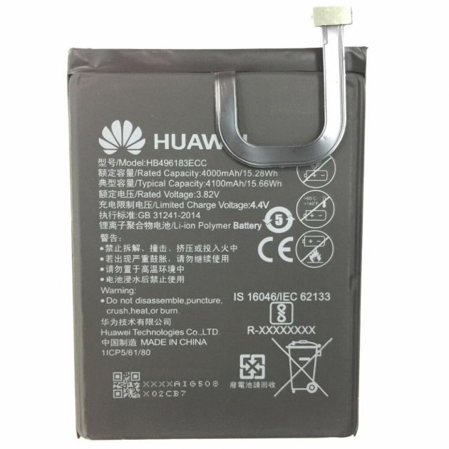 

Аккумулятор Huawei HB496183ECC, Enjoy 6