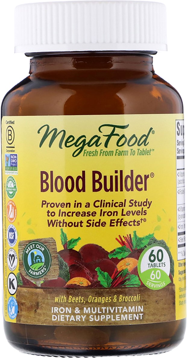 

Строитель крови, Blood Builder, Mega Food 60 таблеток (51494101711)