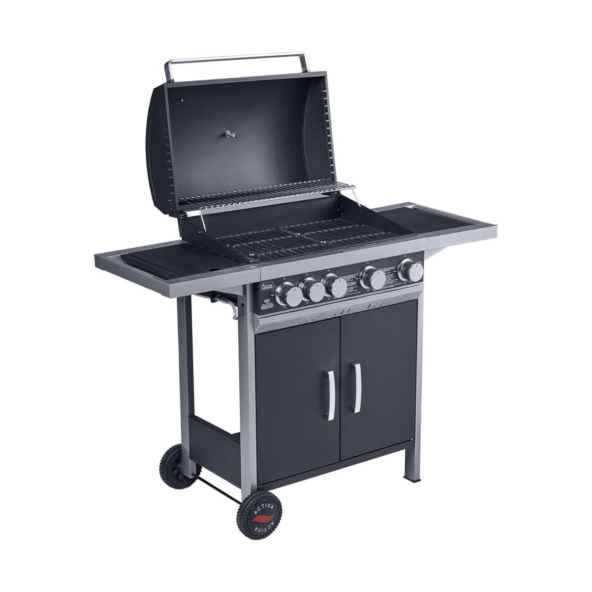 

Grill Węglowy Angular 11250 Xxl 71x46cm Z Żeliwnym Rusztem Activa