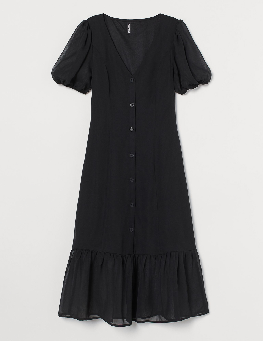 

Платье H&M Ж1065383 цвет черный XL