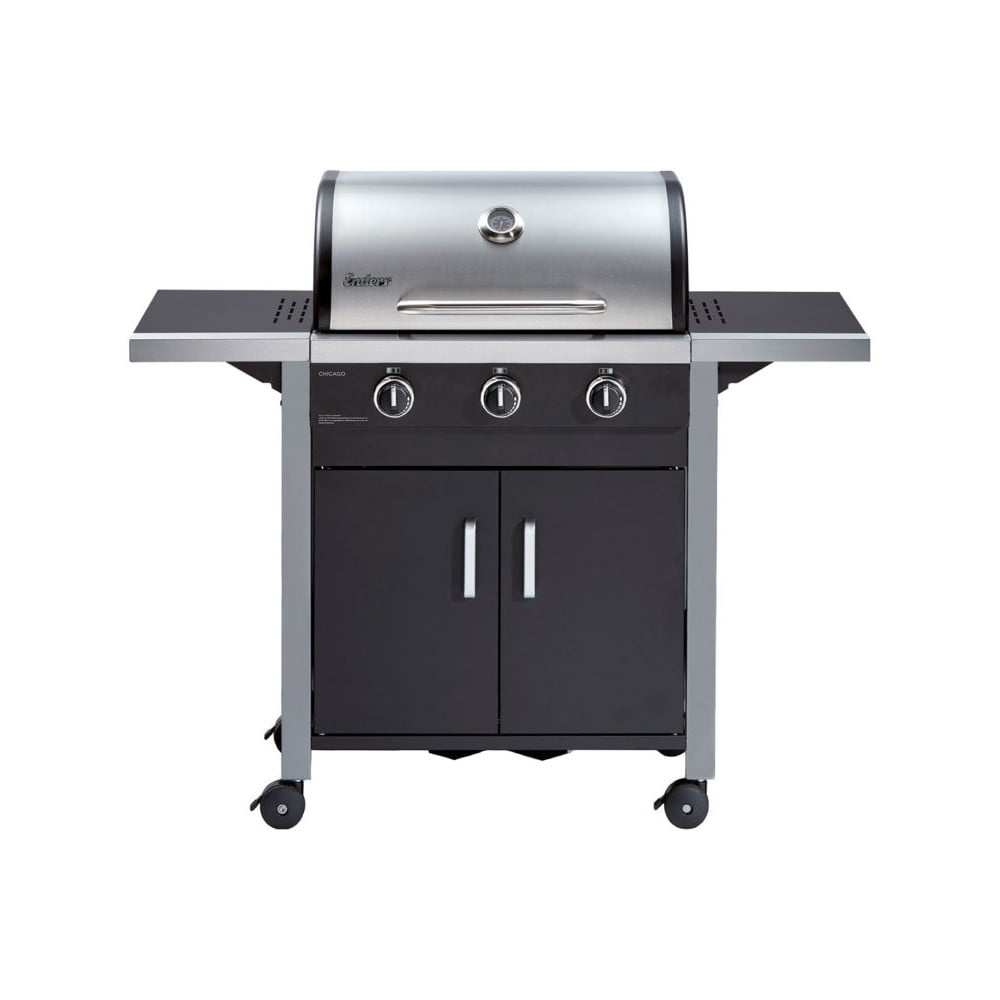 

Czarny Stalowy Grill Zewnętrzny Enders San Diego 3