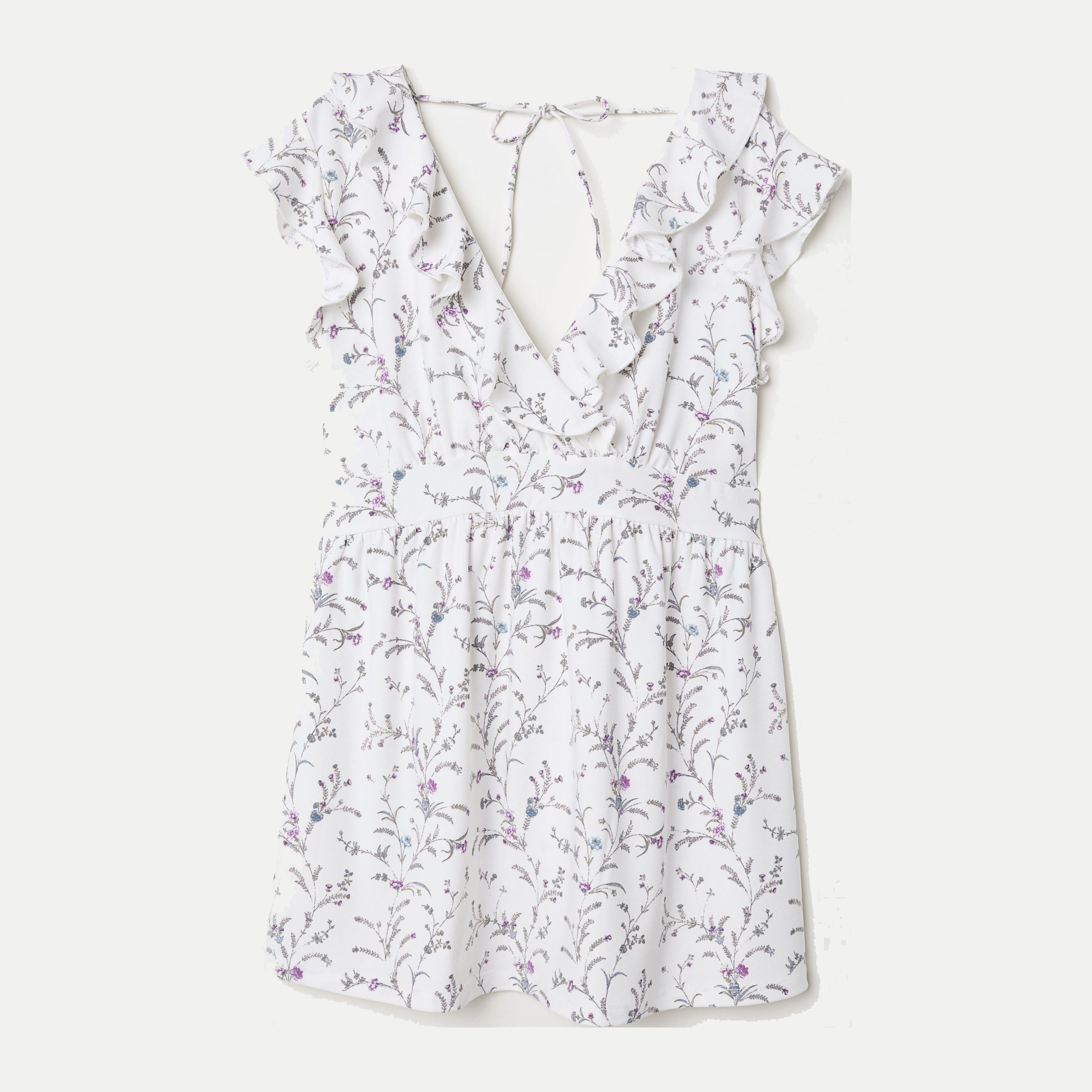 

Блузка H&M 6229027-AAXY M Белая