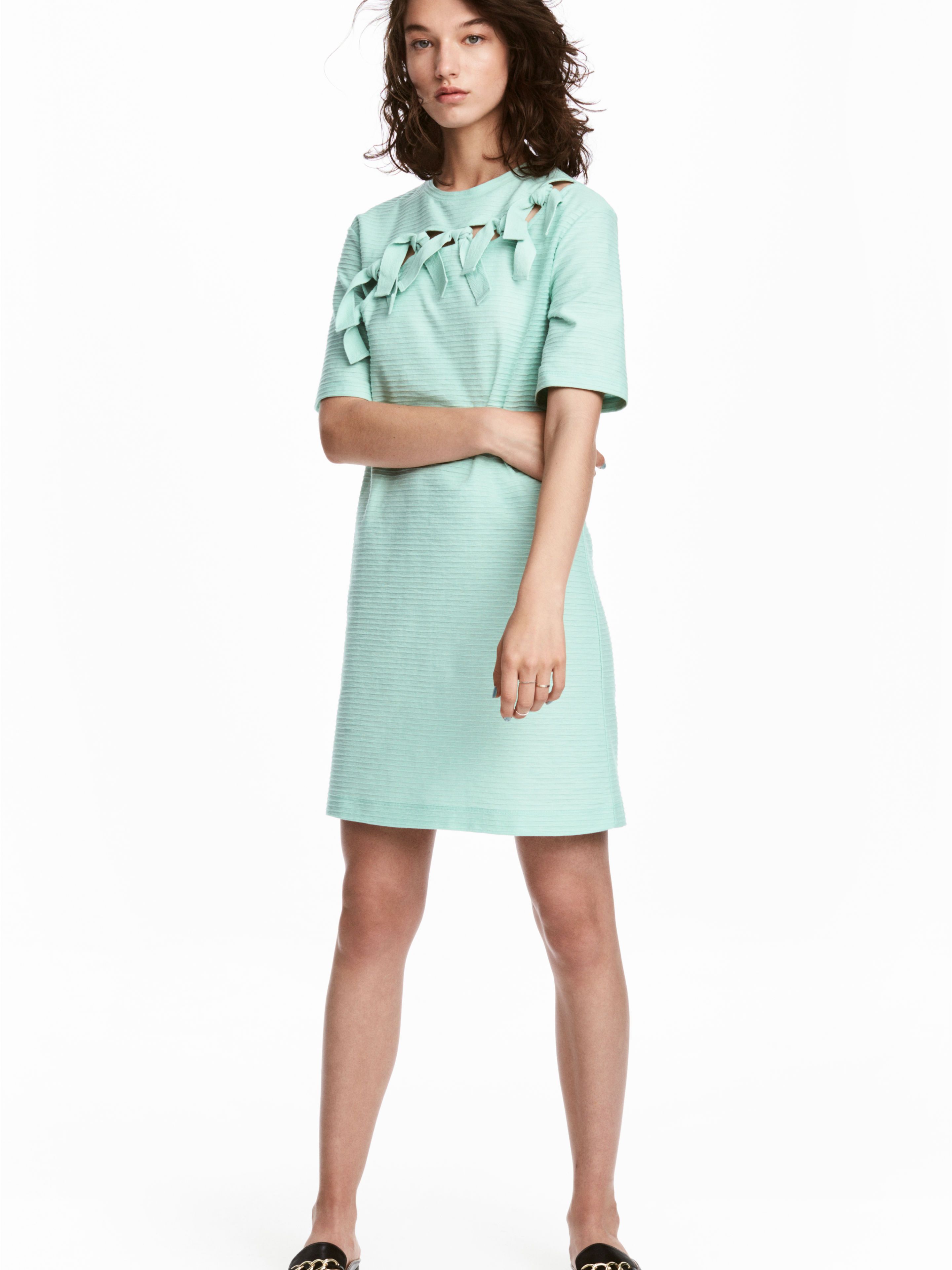 

Платье H&M 5549016-ACVR 32 Мятное