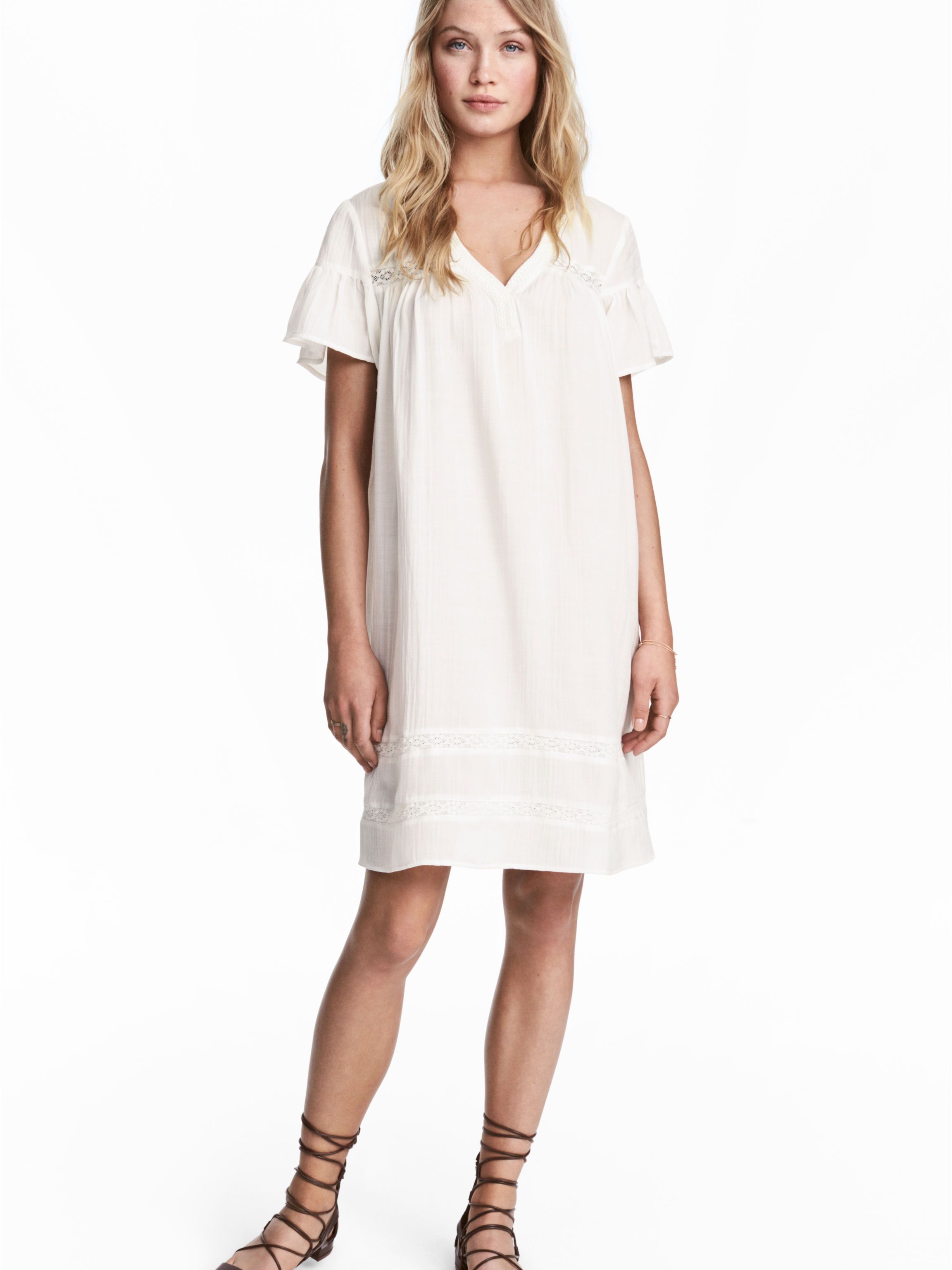 

Платье H&M 5230315-ACTS 42 Белое