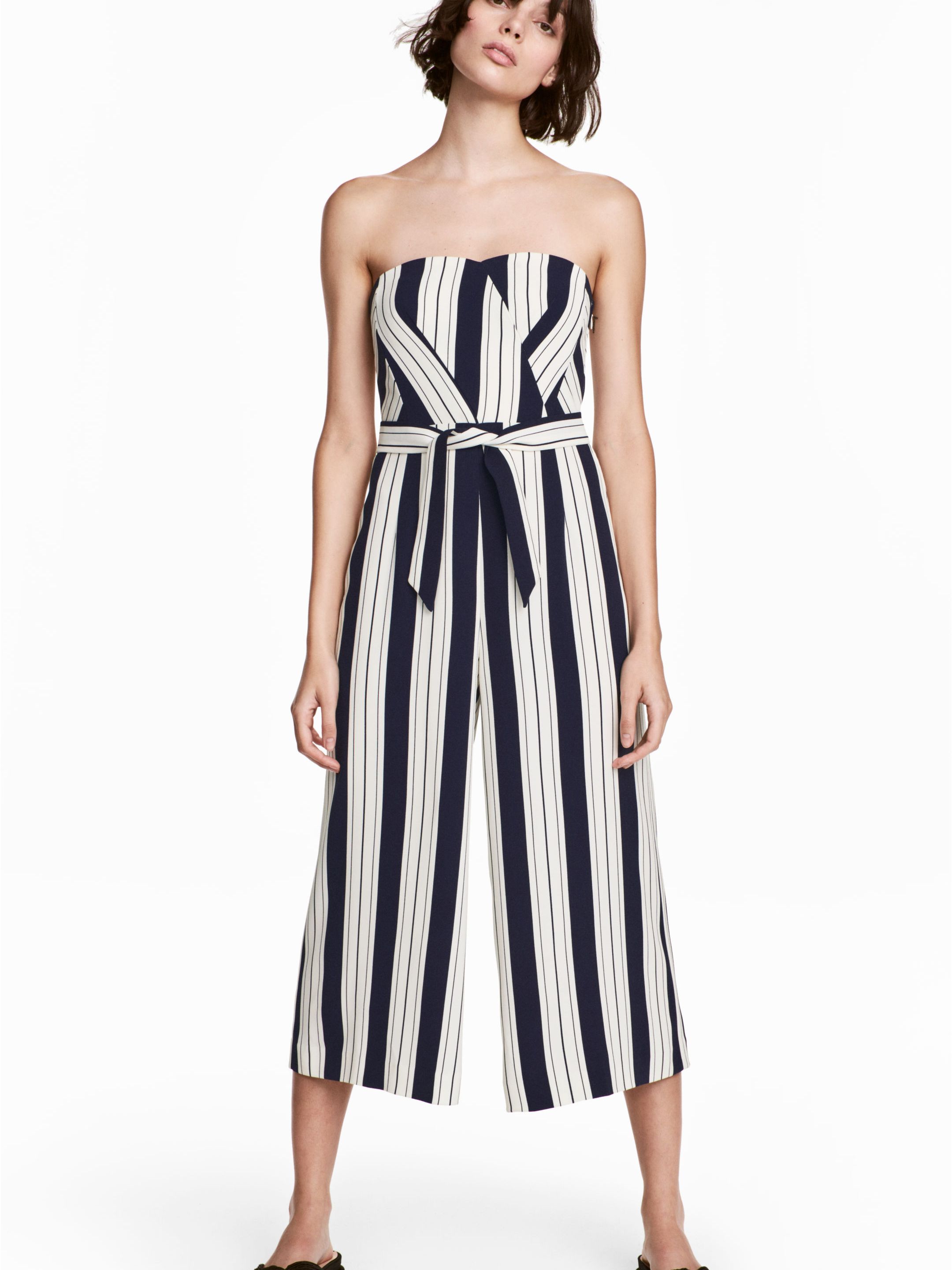

Комбинезон H&M 4798235-ABCU 44 Синий с белым