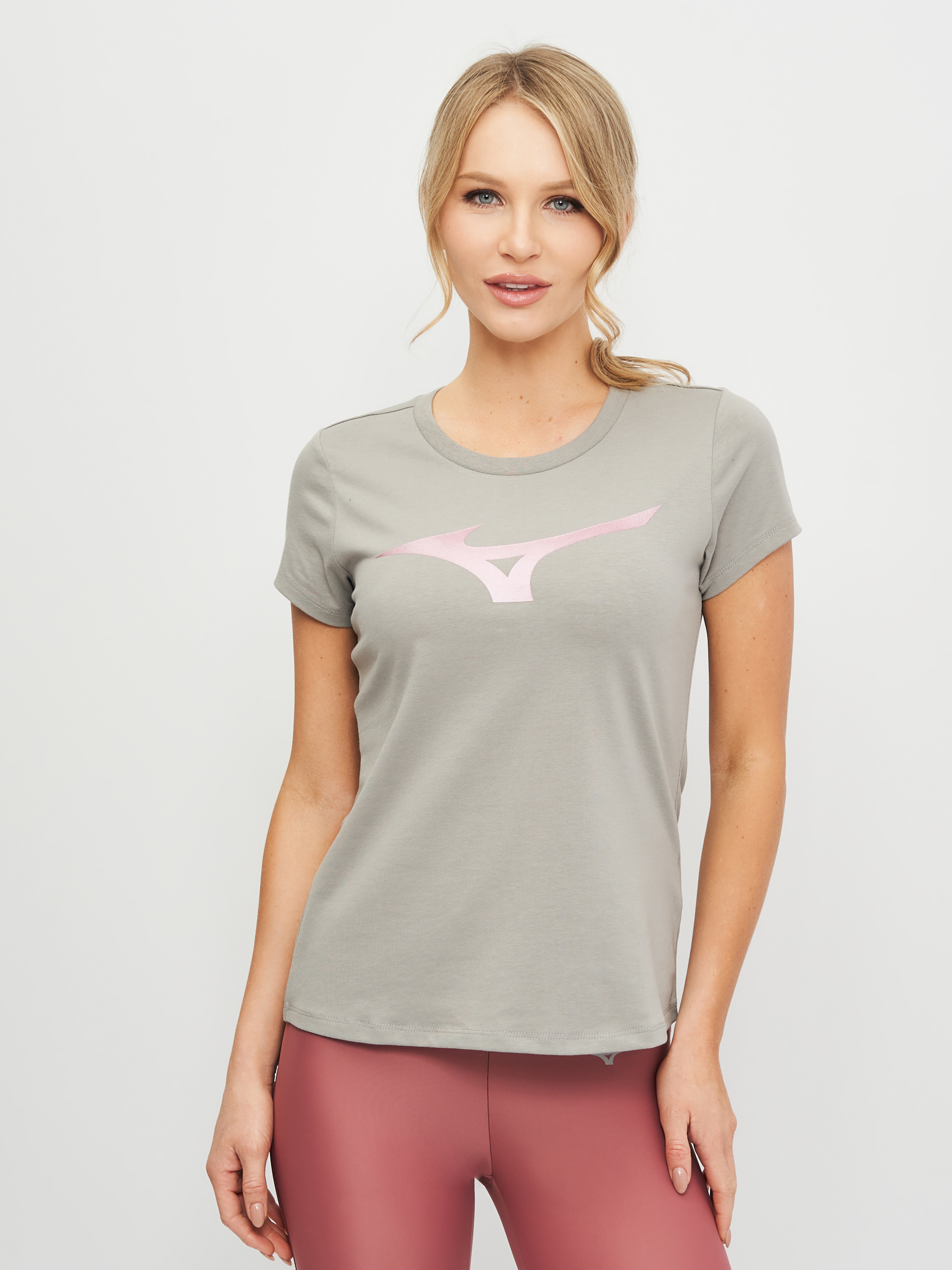 

Футболка Mizuno Athletic Rb Tee K2GA120105  Серая, Футболка Mizuno Athletic Rb Tee K2GA120105 S Серая