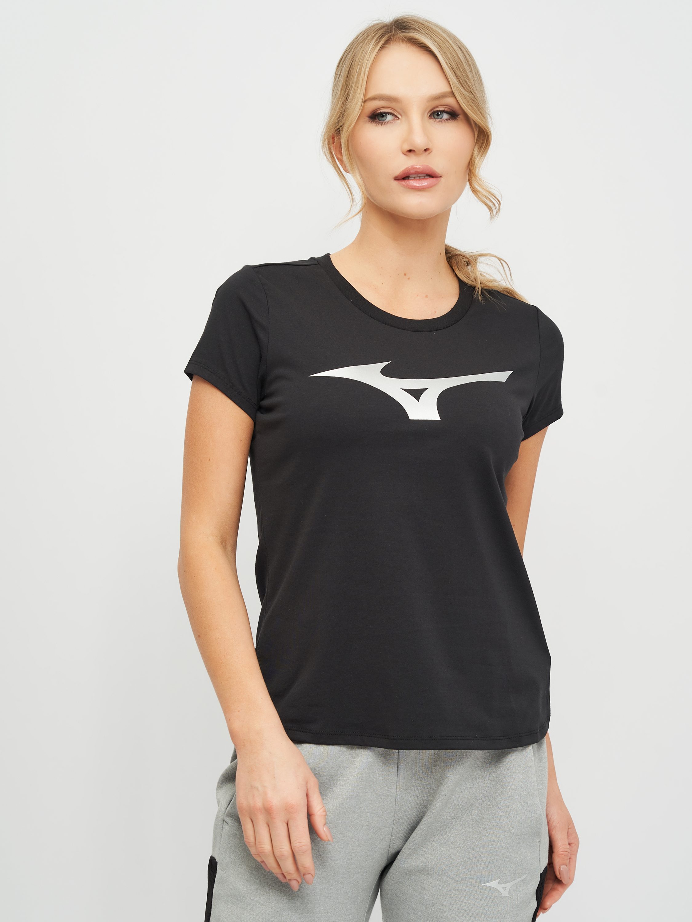 

Футболка Mizuno Athletic Rb Tee K2GA120109  Черная, Футболка Mizuno Athletic Rb Tee K2GA120109 S Черная