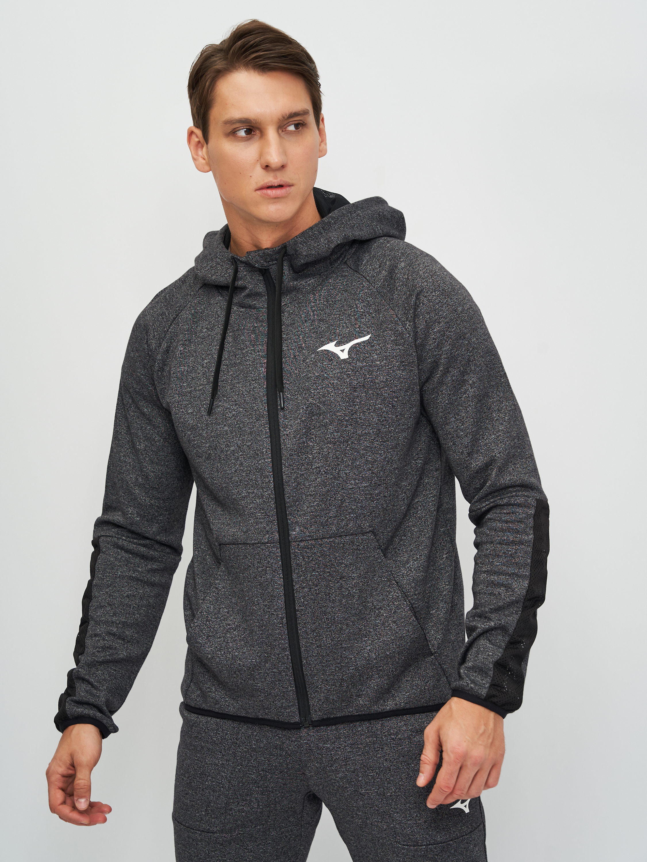 

Толстовка Mizuno K2GC100109  Черная, Толстовка Mizuno K2GC100109 XL Черная