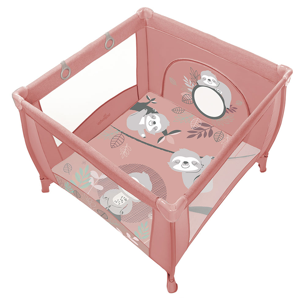 

Детский манеж Baby Design Play Up 2020 (08Pink)