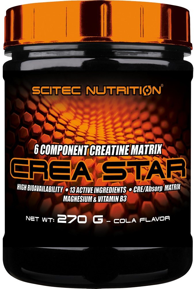 

Креатин Scitec Nutrition Crea Star 270 g /30 serving/ Watermelon 270 г