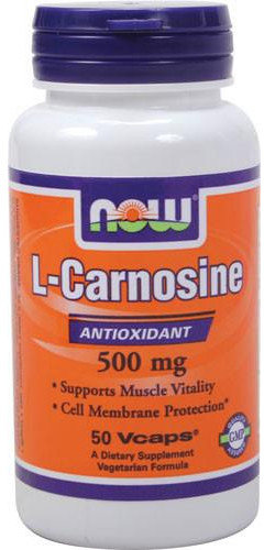 

Аминокислота NOW Foods Carnosine 500MG 50 Vcaps Л Карнозин