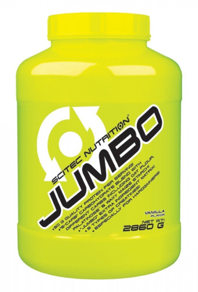 

Гейнер Scitec Nutrition Jumbo 2860 g /13 servings/ Vanilla 2860 г
