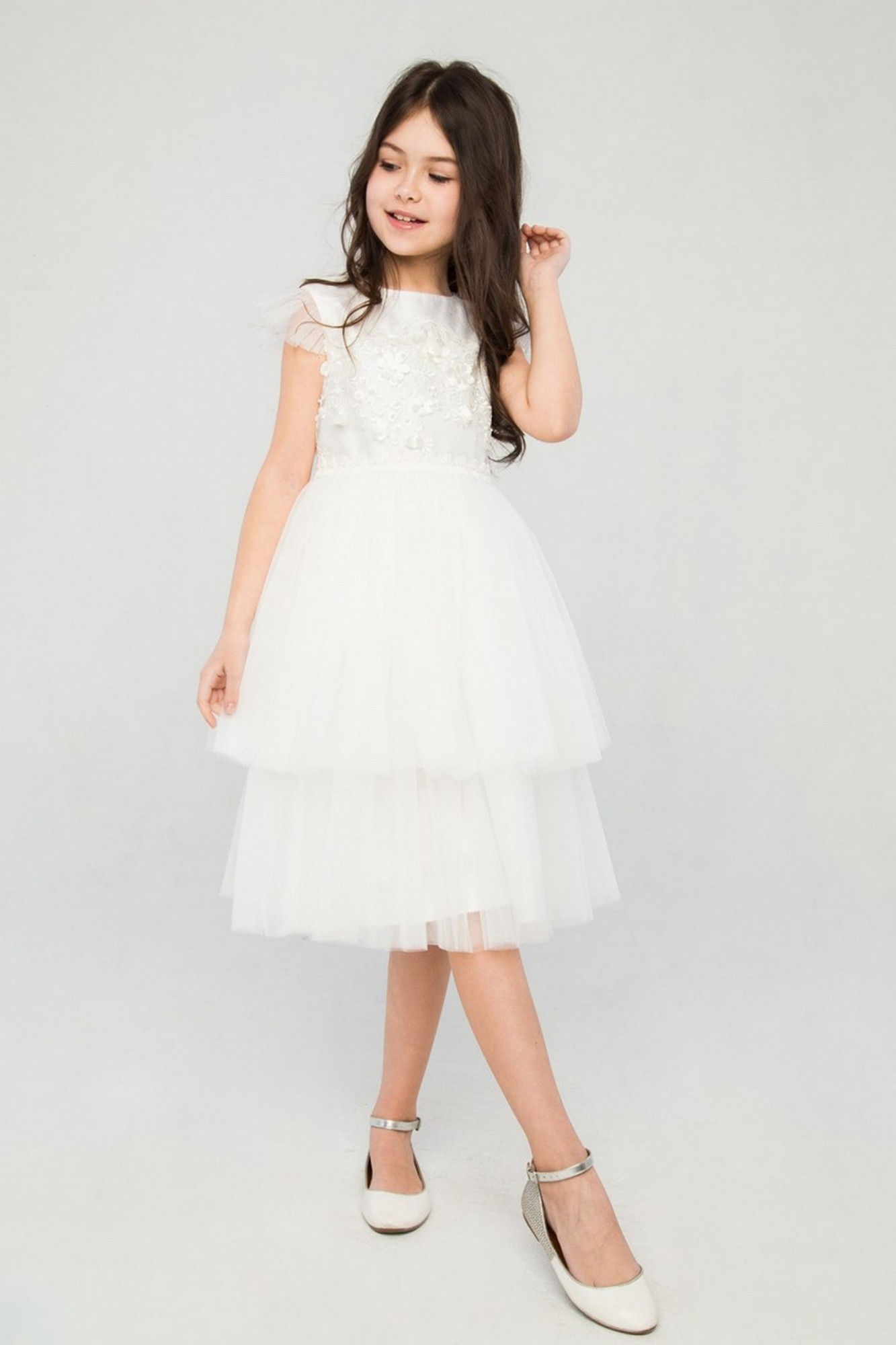 

Нарядное Платье Suzie Белла 98 см Молочный ПЛ-47909