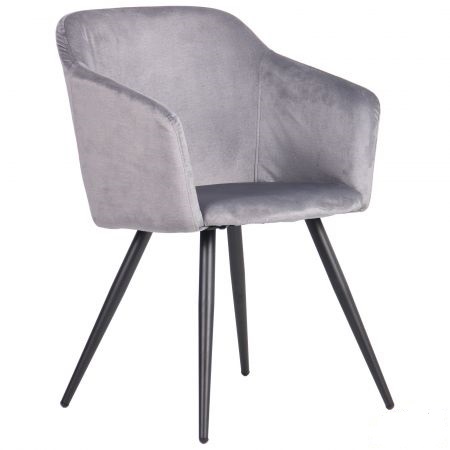 

Кресло Lynette black/silver AMF