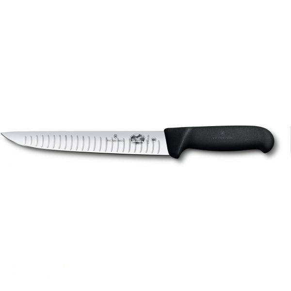 

Кухонный нож Victorinox Sticking 20 см рифлёный чёрный