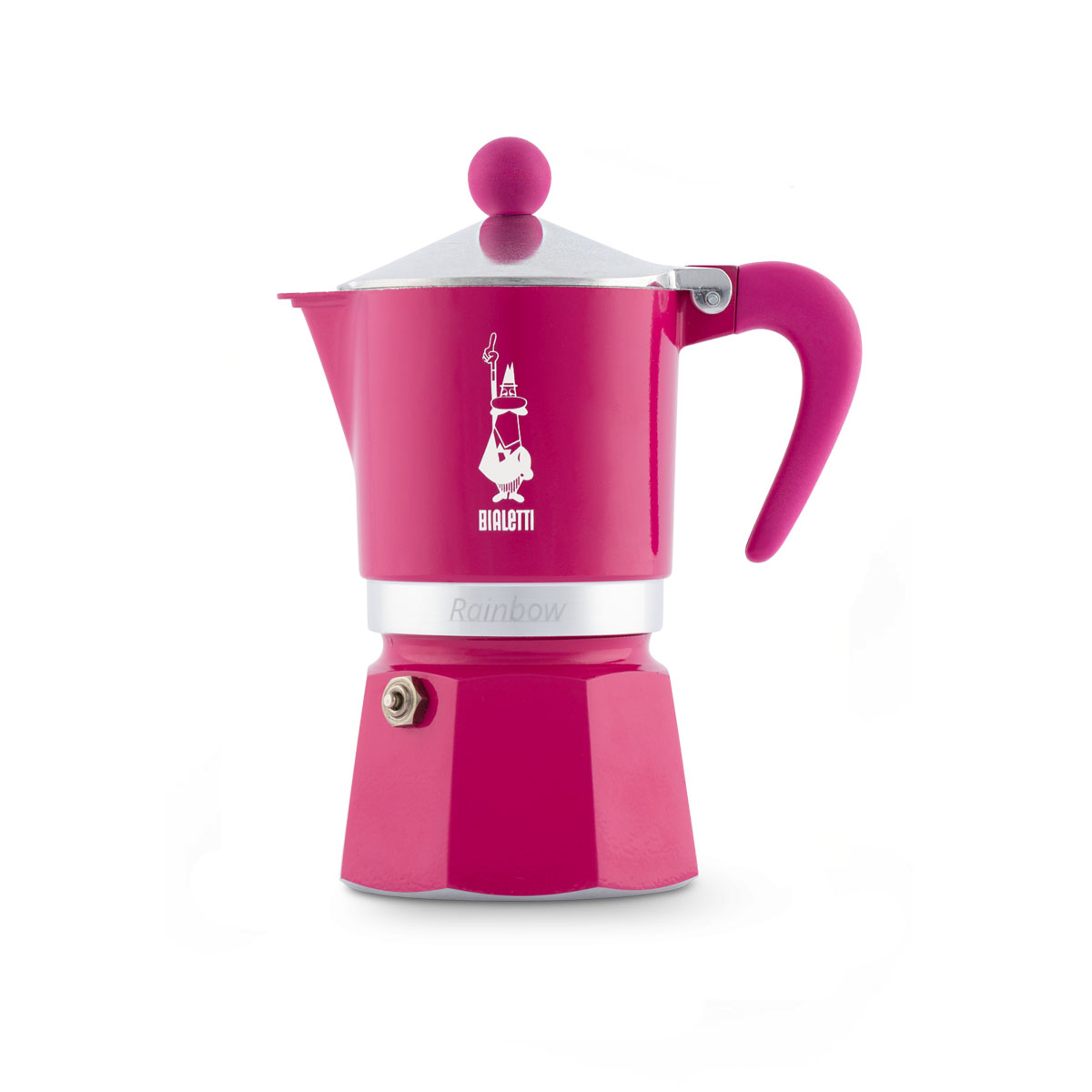 

Гейзерная кофеварка BIALETTI RAINBOW FUCSIA 3TZ