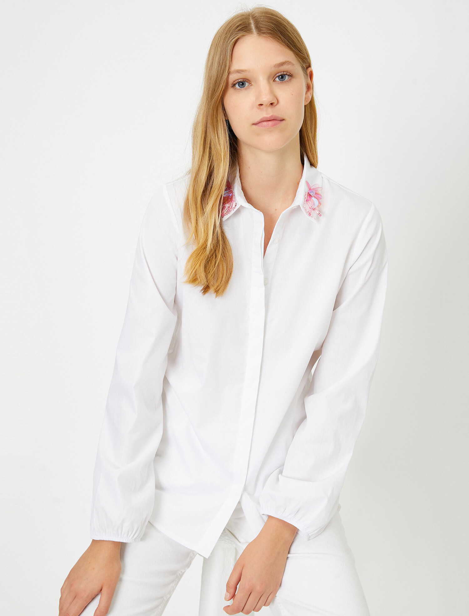 

Рубашка Koton 0KAK66295IW-000 36 White