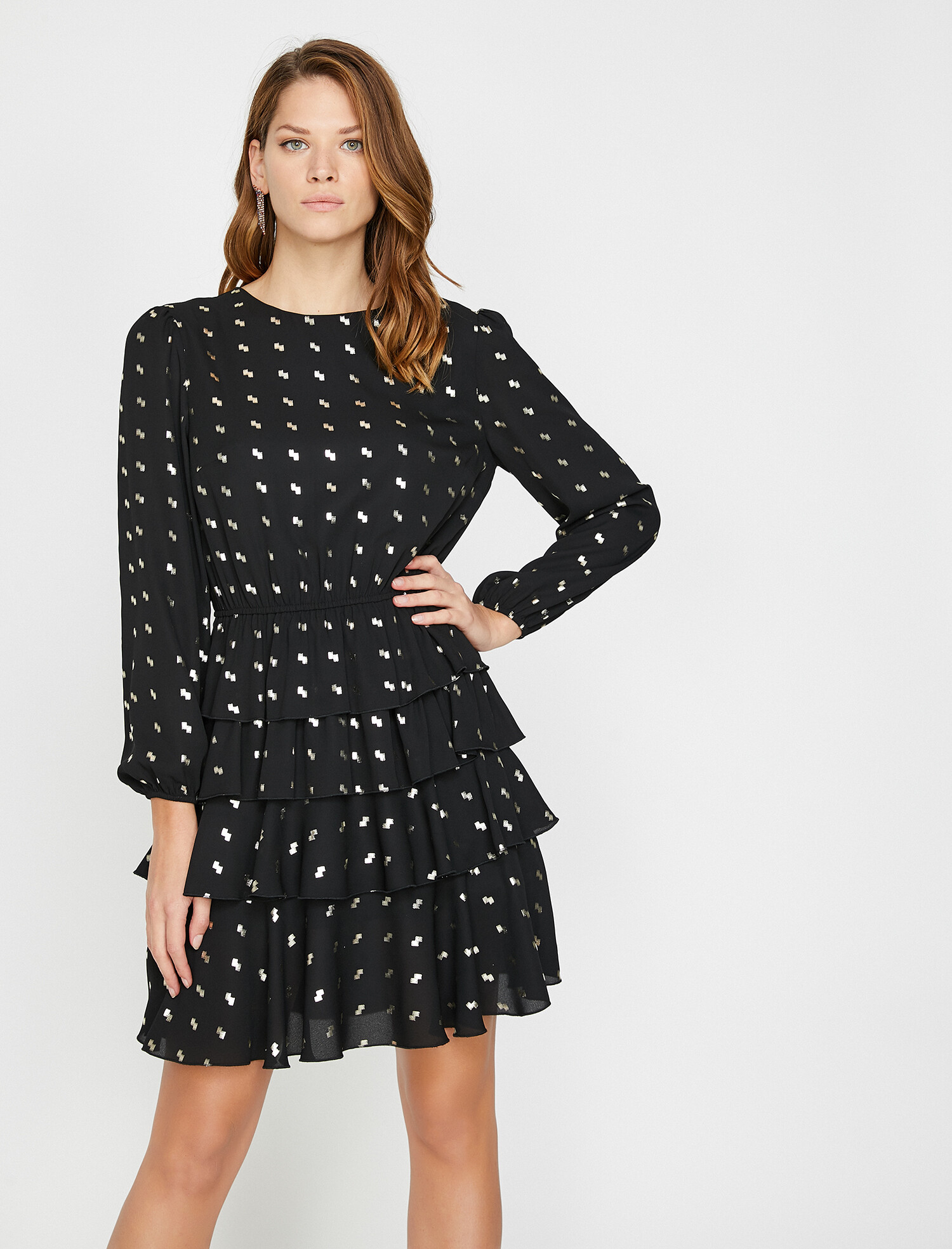 

Платье Koton 0KAK82676UW-999 34 Black