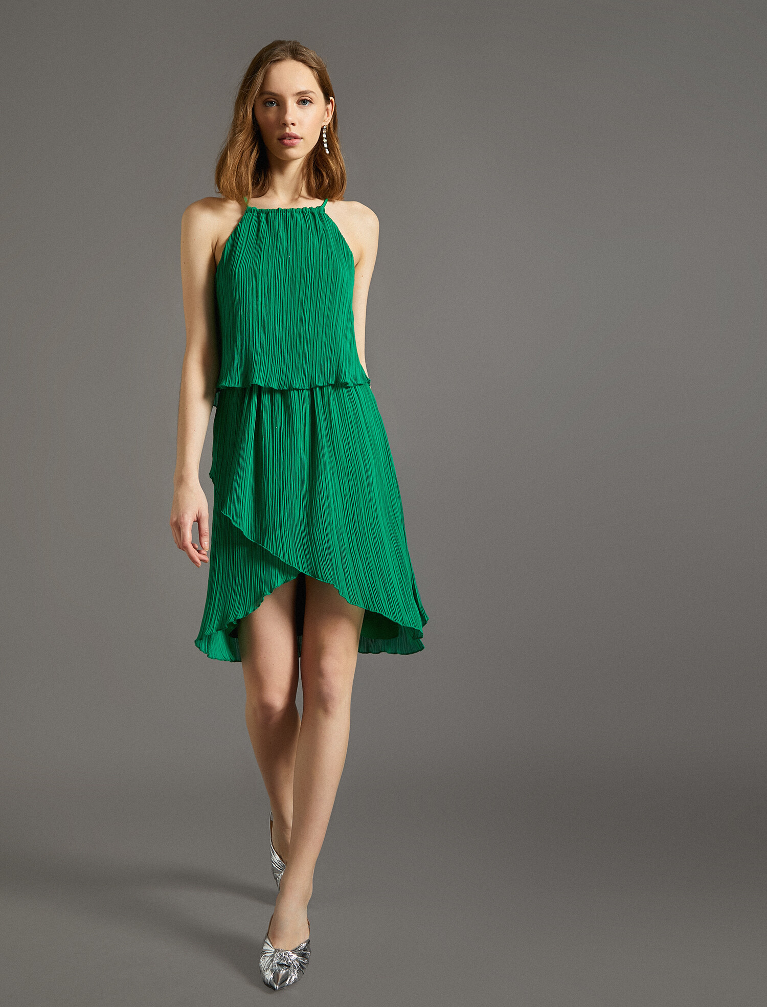 

Платье Koton 0KAK84889FW-750  Green, Платье Koton 0KAK84889FW-750 XL Green