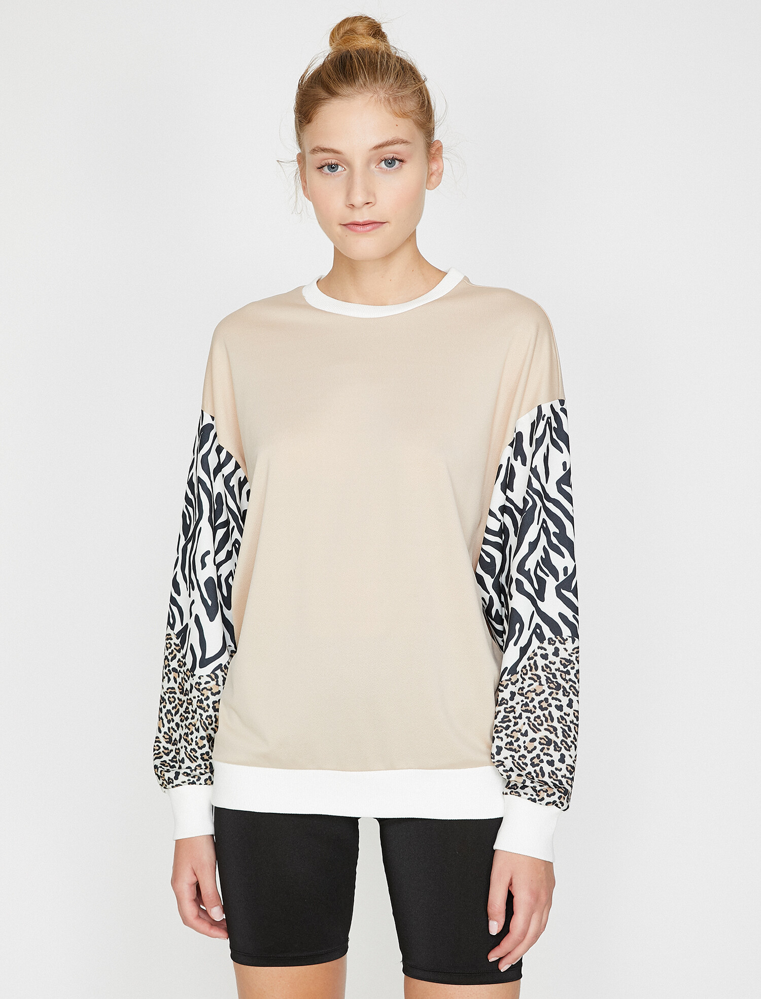 

Свитшот Koton 0KAL18561IK-050 M Beige