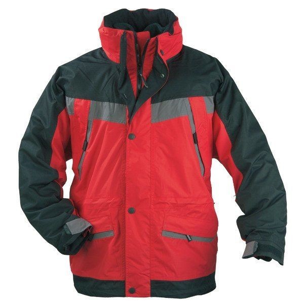 

Куртка утеплена Coverguard ICEBERG "3 в 1" L чорно-червона