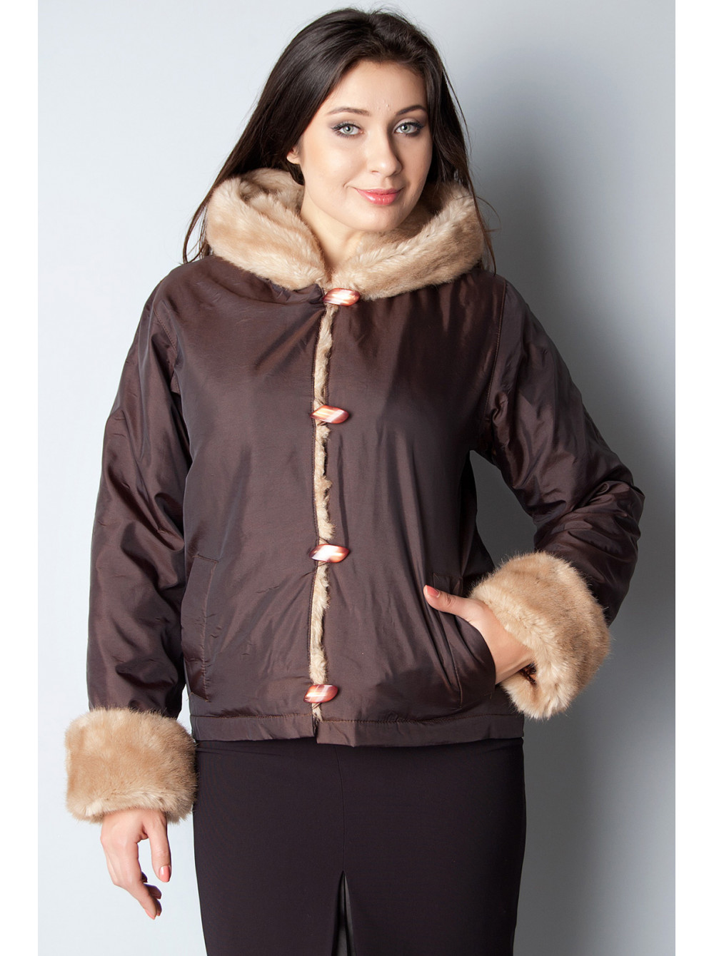 

Куртка Lady's 44 Коричнева kurt003/38_eu