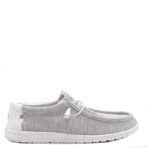 

Мокасини HEY DUDE Wally sox stone Сірий 41
