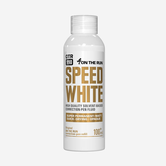 

Заправка для маркеров On the Run 990 - SPEED WHITE (Белый) 100мл