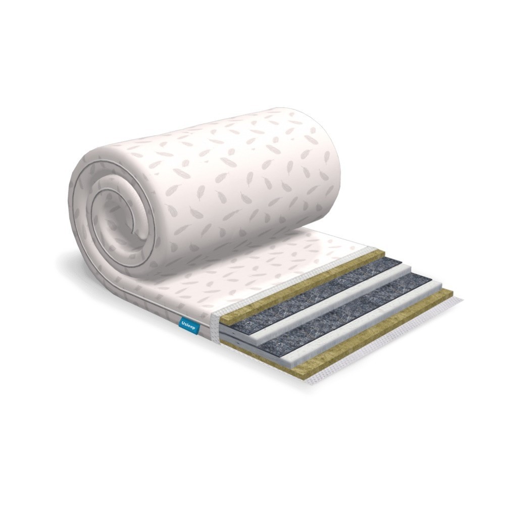 

Топпер - футон USLEEP SleepRoll Extra Linen 80*190 см.