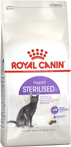 

Сухой корм для стерилизованных котов от Royal Canin Sterilised 4 кг (3182550737616)