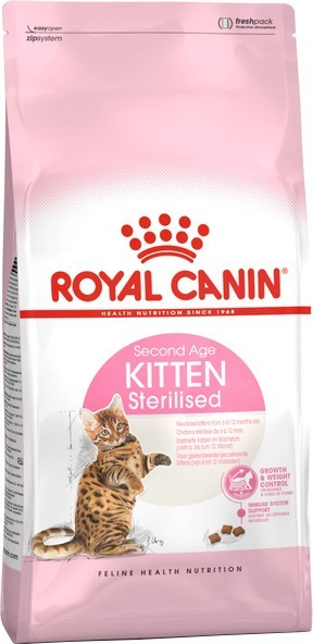 

Сухой корм для стерилизованных котят Royal Canin Kitten Sterilised 2 кг (3182550805186)