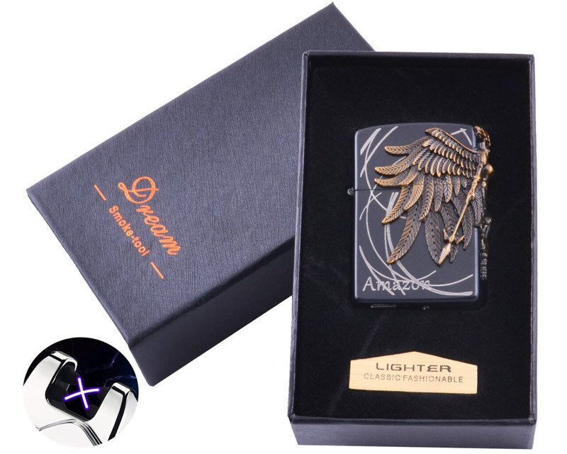 

Зажигалка USB электроимпульсная Lighter BST 111545