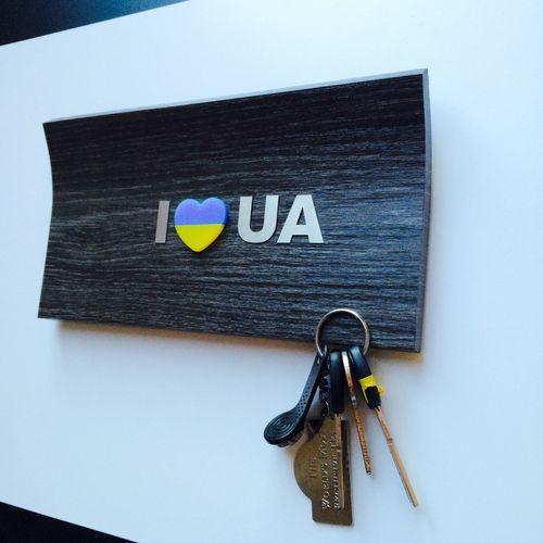 

Магнитная ключница настенная на 4 магнита серый дуб 23×13 см BST 850019
